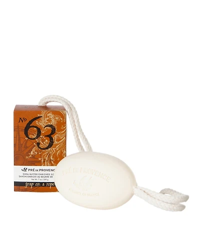 Pre de Provence Men's 63, Soap on a Rope, 200 Gram