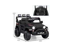 12V Electric Kids Ride on Truck with Remote Control and Music