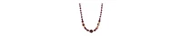 2028 Acrylic Glass Bead Strand Necklace