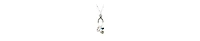 2028 Paw and Bone Charm Holder Necklace