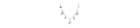 2028 Silver-Tone Horse Heart Charm Necklace