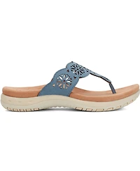 Earth Women's Sadie T-Strap Flat Sandals