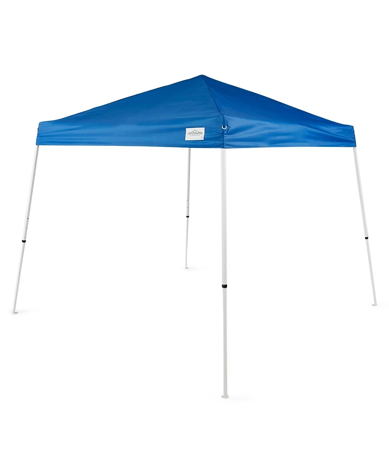 Caravan Canopy Pop-Up Tent V Series 2 12 x 12 ft Slanted Leg Instant Shade, Blue