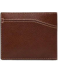 Brooks Brothers Men's Cayman Leather Wallet with Change Purse