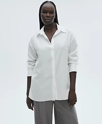 Mango Women's Lyocell Fluid Shirt