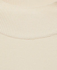 Mango Women's Buttons Detail Knit Sweater