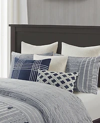 Madison Park Signature Essence Clipped Jacquard 10-Pc. Comforter Set, King