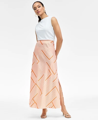 I.n.c. International Concepts Women's Printed Midi Skirt, Exclusively at Macy's