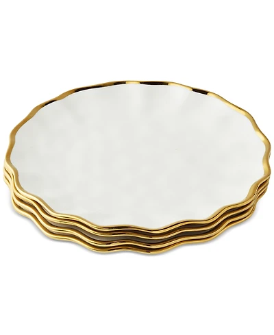 Certified International Regency Dinner Plates, Set of 4