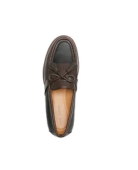 Tommy Hilfiger Men's Sohan Kilt Detail Tassel Loafers