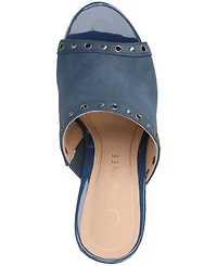 Journee Collection Women's Yari Platform Espadrille Wedge Sandals