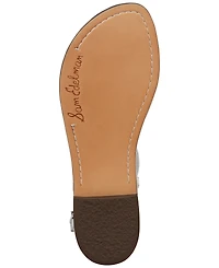 Sam Edelman Women's Gigi T-Strap Flat Sandals