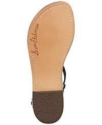 Sam Edelman Women's Gigi T-Strap Flat Sandals