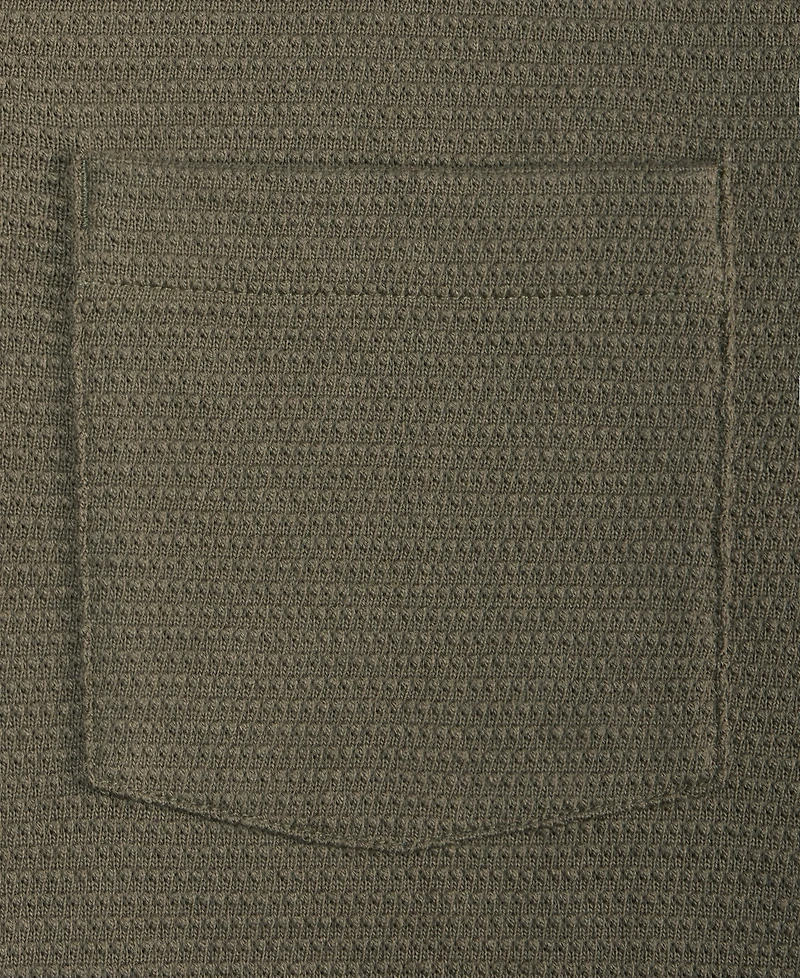 Mode of One Men's Textured Knit Polo Shirt, Exclusively at Macy's