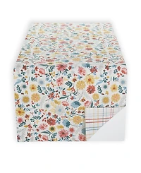 Tableau Cottage Garden Table Runner, 72" x 14"