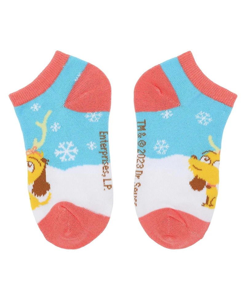 The Grinch Boys Youth Grinch Ankle Socks 6-Pack