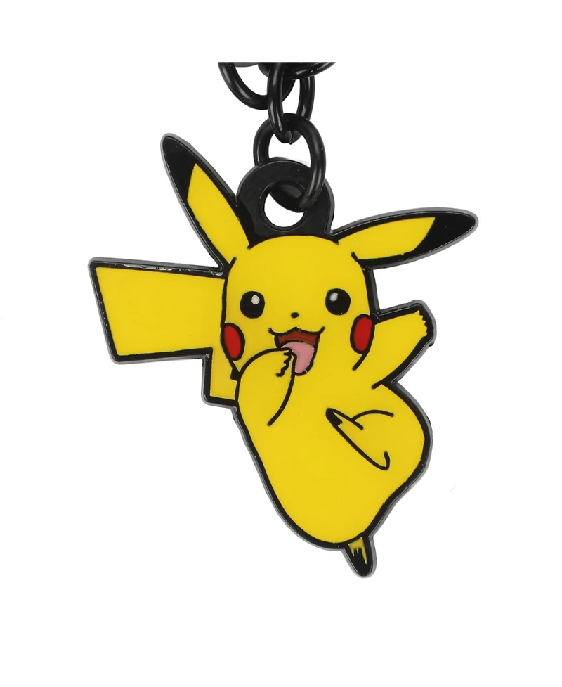 Pokemon Characters 5-Charm Black Keychain