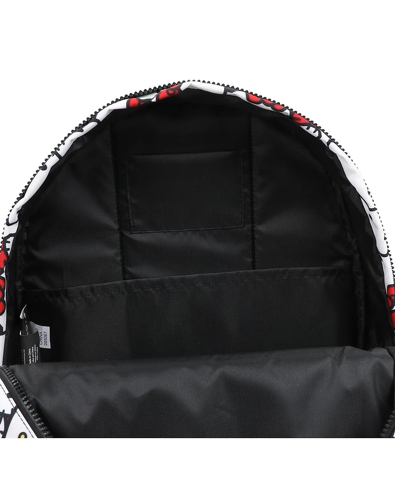 Hello Kitty Head Toss Aop with Hello Kitty Verbiage Travel Backpack