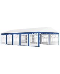 Outsunny 16.5' x 33' Party Tent Canopy with Removable Sidewalls,