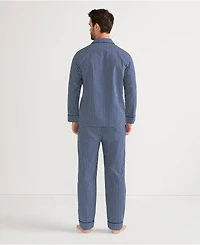 Lands' End Men's Long Sleeve Essential Pajama Set