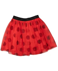 Miraculous Girls Ladybug Rena Rouge Queen Bee T-Shirt, Skirt and Satin Headband 3 Piece Outfit Set to