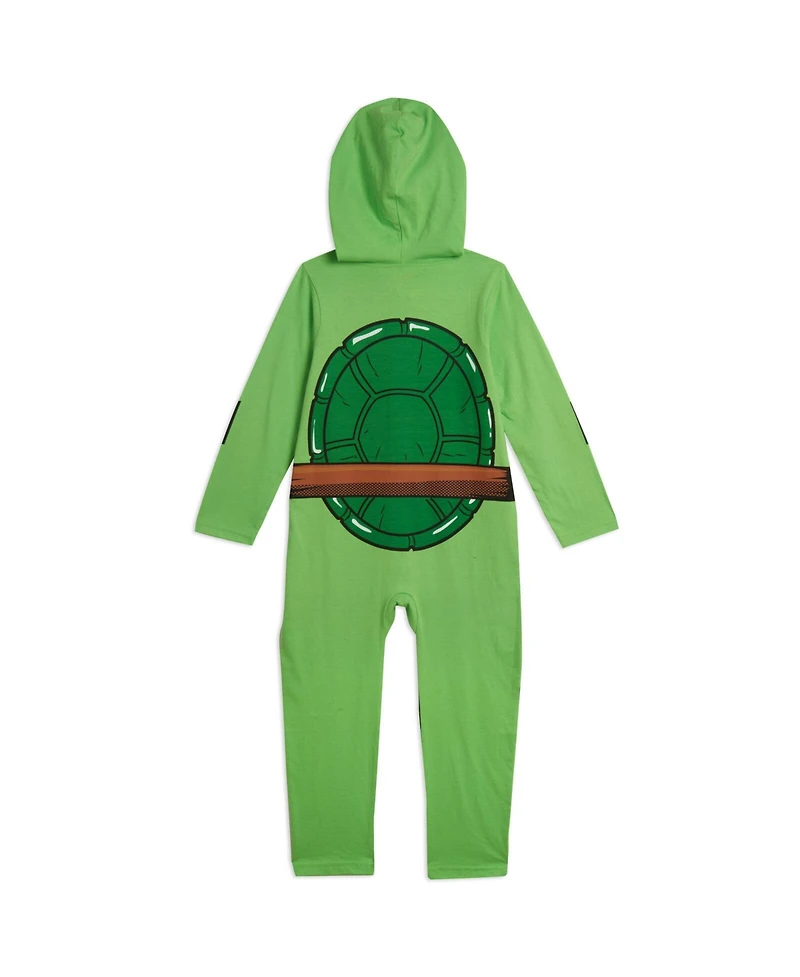 Teenage Mutant Ninja Turtles Zip Up Cosplay Costume Coverall Masks