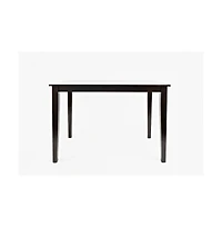 Simplicity Solid Wood Classic 54" Counter Height Dining Table