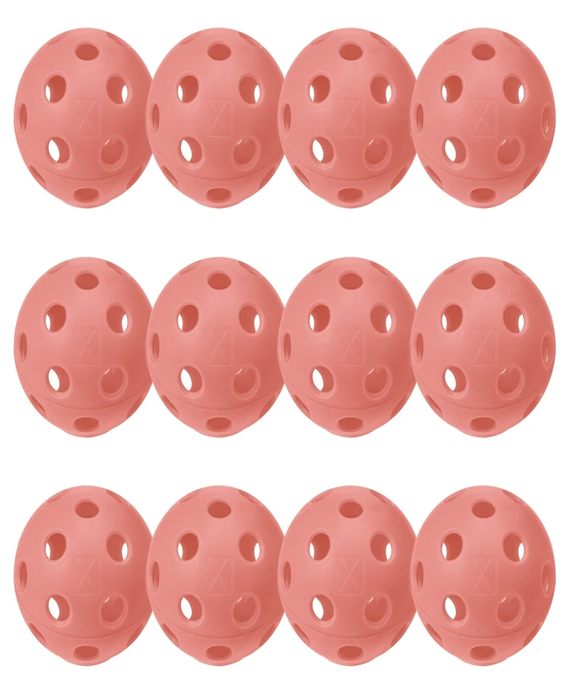 Franklin Sports X-26 Indoor Pickleballs - 12 Pack Orange