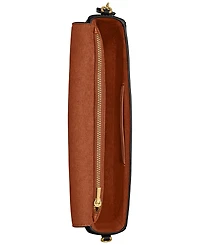 Coach Brook Small Leather Flap Chain Bag