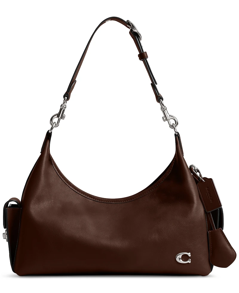 Coach Pocket Medium Leather Juliet Bag 30