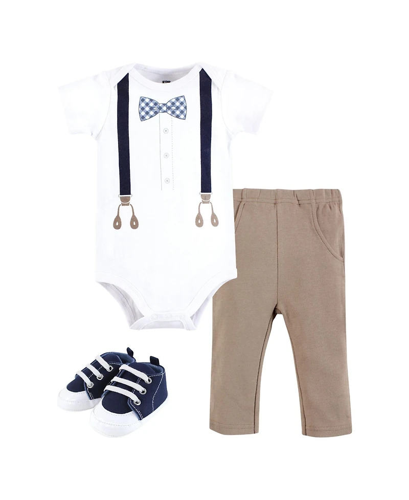 Hudson Baby Boys Cozy Cotton Outfit Collection