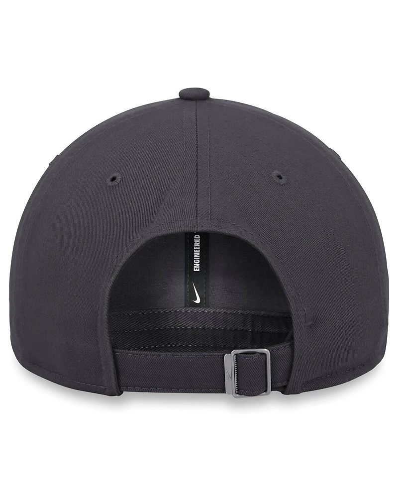 Nike Men's Anthracite Houston Astros Club Adjustable Hat