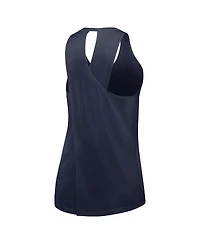 Jordan Women's Navy Michigan Wolverines Primetime Open Back Tank Top