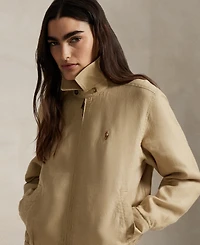 Polo Ralph Lauren Women's Linen Windbreaker