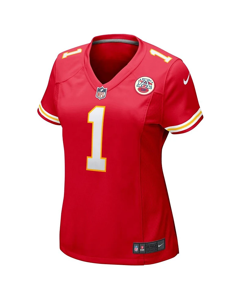 Nike Women's Xavier Worthy Red Kansas City Chiefs Game Jersey