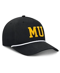 Fanatics Men's Black Missouri Tigers Foul Ball Rope Adjustable Hat