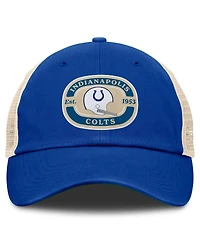 Top of the World Men's Royal Indianapolis Colts Team Patch Adjustable Hat