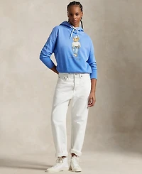 Polo Ralph Lauren Women's Bear Fleece Hoodie Sweatshirt