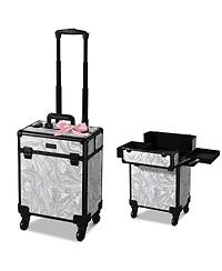 Byootique Rolling Makeup Train Case