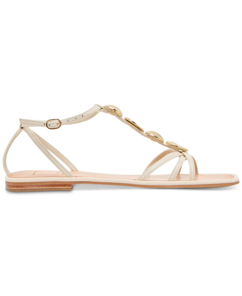 Dolce Vita Women's Faun Coin Gladiator T-Strap Sandals