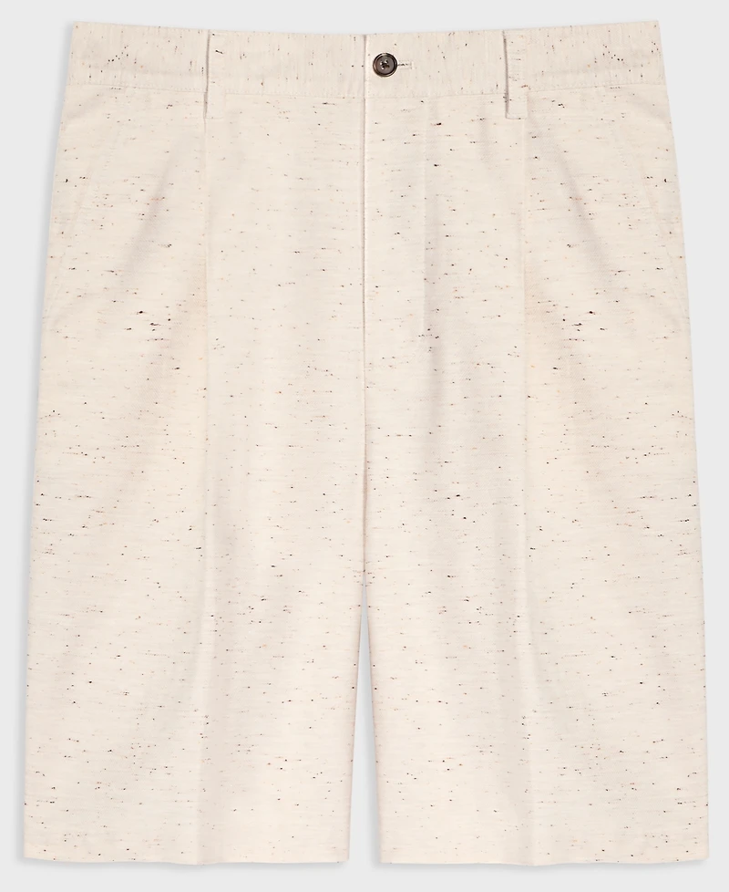 Mode of One Men's Oversized Speckled Textured Shorts, Exclusively at Macy's