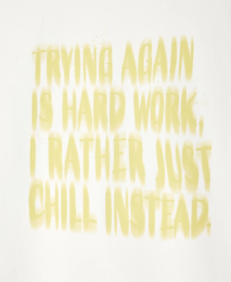 Mode of One Men's Try Again Relaxed-Fit Graphic T-Shirt, Exclusively at Macy's