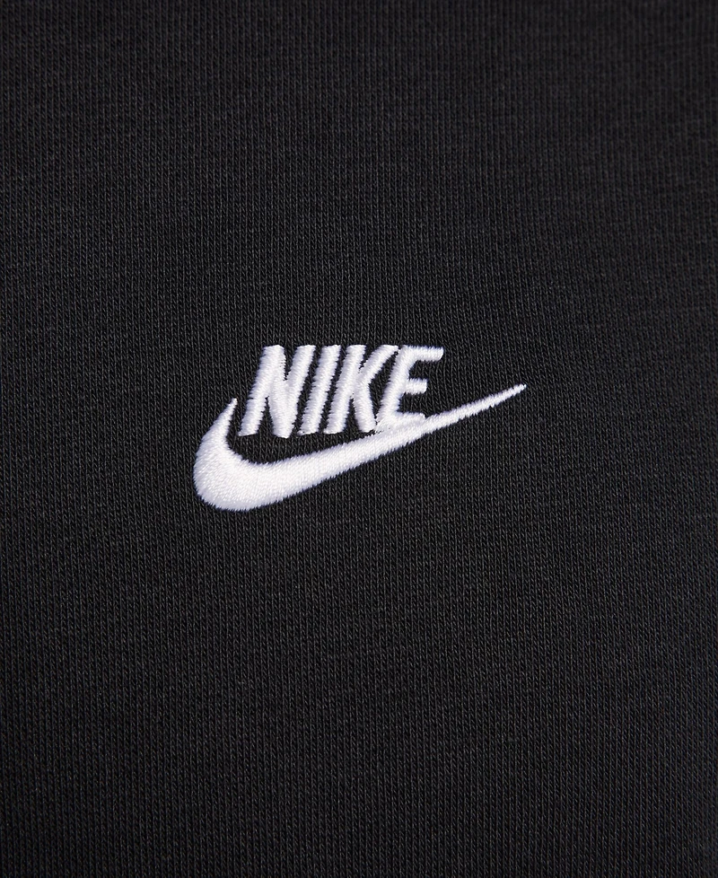 Nike Club Men's Pullover Fleece Logo Hoodie