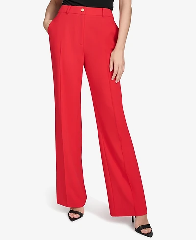 Halston Women's Straight-Leg Trousers