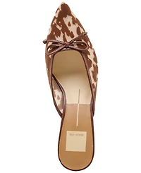 Dolce Vita Women's Cleo Bow Slip-On Kitten-Heel Mules