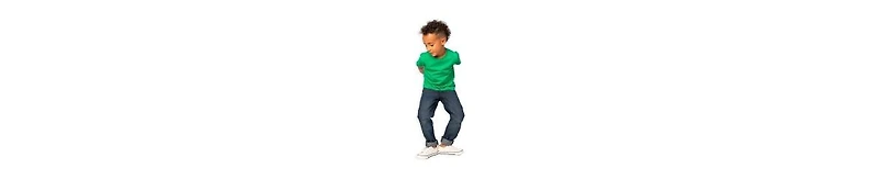 Mightly Kids 3pk Fair Trade Organic Cotton Classic Fit Tees