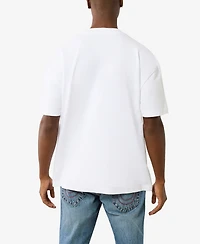 True Religion Men's Short Sleeve Torn T-Shirt
