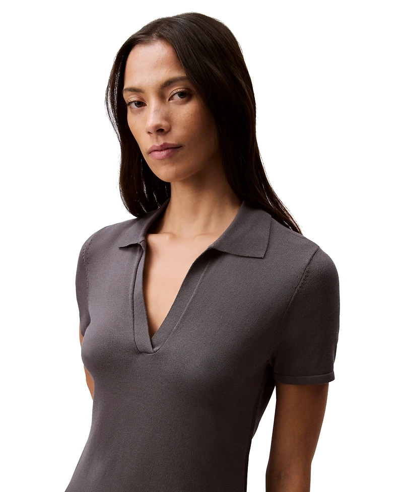 Calvin Klein Jeans Women's Liquid Shine Minidress