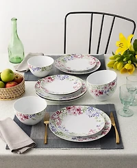 Noritake Bloomington Road 6" Set of 4 Cereals, Service for 4