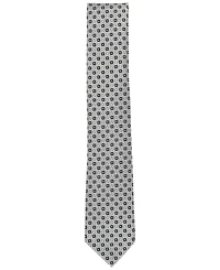 Alfani Men's Alene Slim Geometric Print Tie, Exclusively at Macy's
